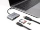 Delock USB-C Card Reader για SD και Micro SD κάρτες μνήμης + USB 10 Gbps Θύρα Τύπου-A και USB Type-C PD 2.0 85 W