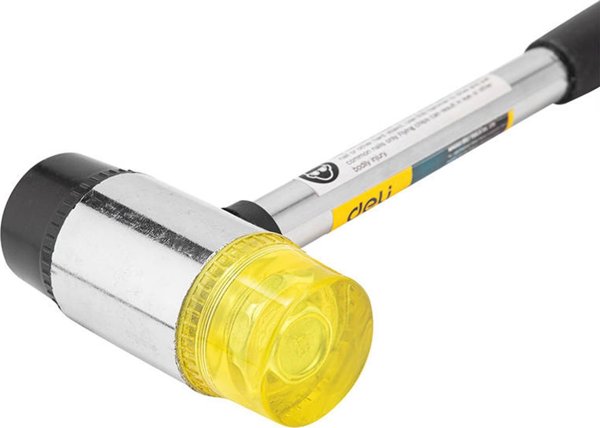 Σφυρί Συναρμολόγησης Deli Tools EDL5340, Καουτσούκ-Πλαστικό, 40mm