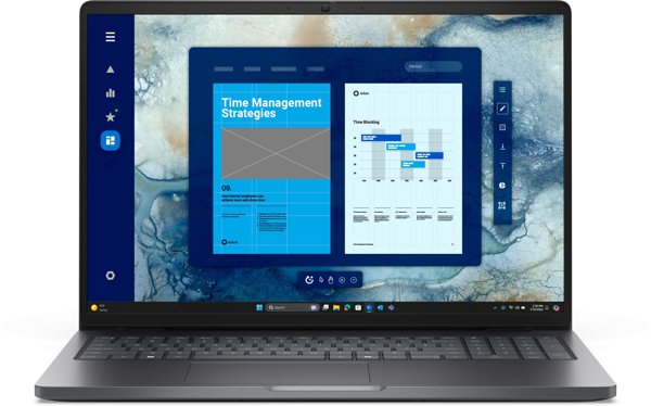 DELL PRO 16 PC16250 C5-120U 16GB 512GB SSD 16IN W11P 1Y BASI