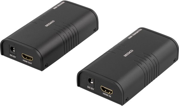 DELTACO HDMI-221 - Επέκταση βίντεο/ήχου - έως 120 μ