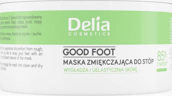 Delia Delia Cosmetics Μάσκα Μαλακτική για τα Πόδια 90g