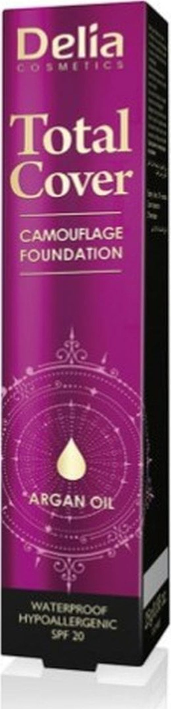 Delia Total Cover Υποαλλεργικό Κάλυμμα SPF20 25g (58)