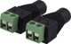 Deltaco TBL-1004, Ø5.5mm DC, 2-pin Terminal, Μαύρο