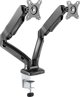 Deltaco Επιτραπέζια βάση για 2 οθόνες 17" - 32" (ARM-1300)