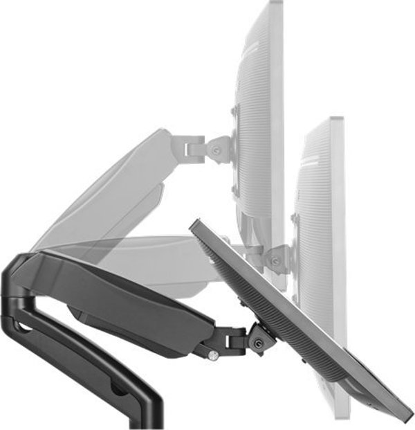 Deltaco Επιτραπέζια βάση για 2 οθόνες 17" - 32" (ARM-1300)