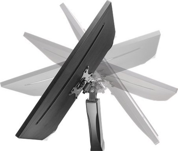 Deltaco Επιτραπέζια βάση για 2 οθόνες 17" - 32" (ARM-1300)