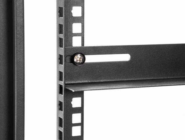 Delock Ράγα Στήριξης για Rack 19" 450x40mm, 2 Τεμάχια