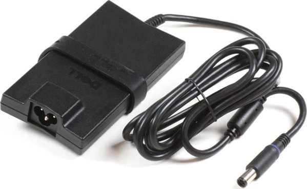 Dell Φορτιστής Laptop 65W 19.5V, Συμβατός Προσαρμογέας Ρεύματος με Βύσμα 4.5mm x 3.0mm, Μαύρο