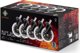 Deltaco Deltaco RGB Rollen f. Gamingstühle 5er Pack schwarz