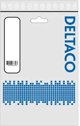Καλώδιο τροφοδοσίας DELTACO CEE 7/7 - C13 με γωνιακό βύσμα, 10 μ, λευκό