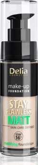 Delia Cosmetics Stay Flawless Matt Foundation 16H, No. 402 Ανοιχτό Μπεζ, 30ml