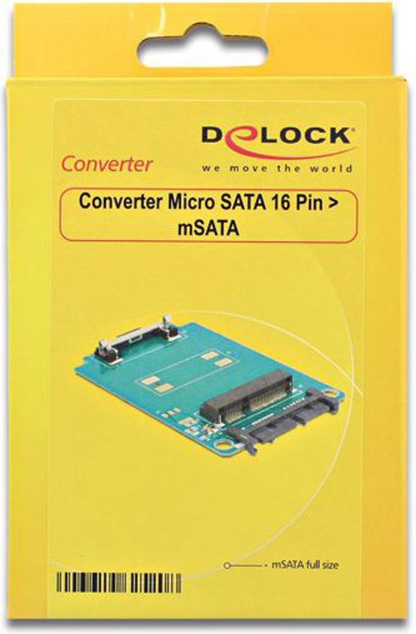 Μετατροπέας Delock Micro SATA - mSATA (62520)