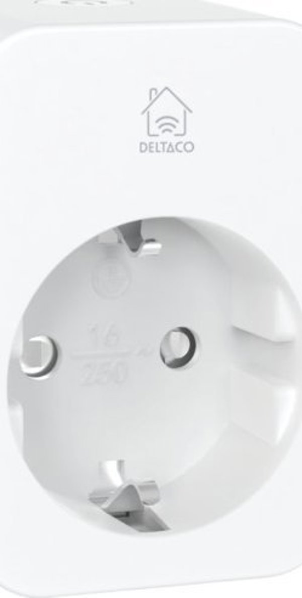 Deltaco Deltaco Smart Home Πρίζα Παρακολούθηση Κατανάλωσης 16A λευκό