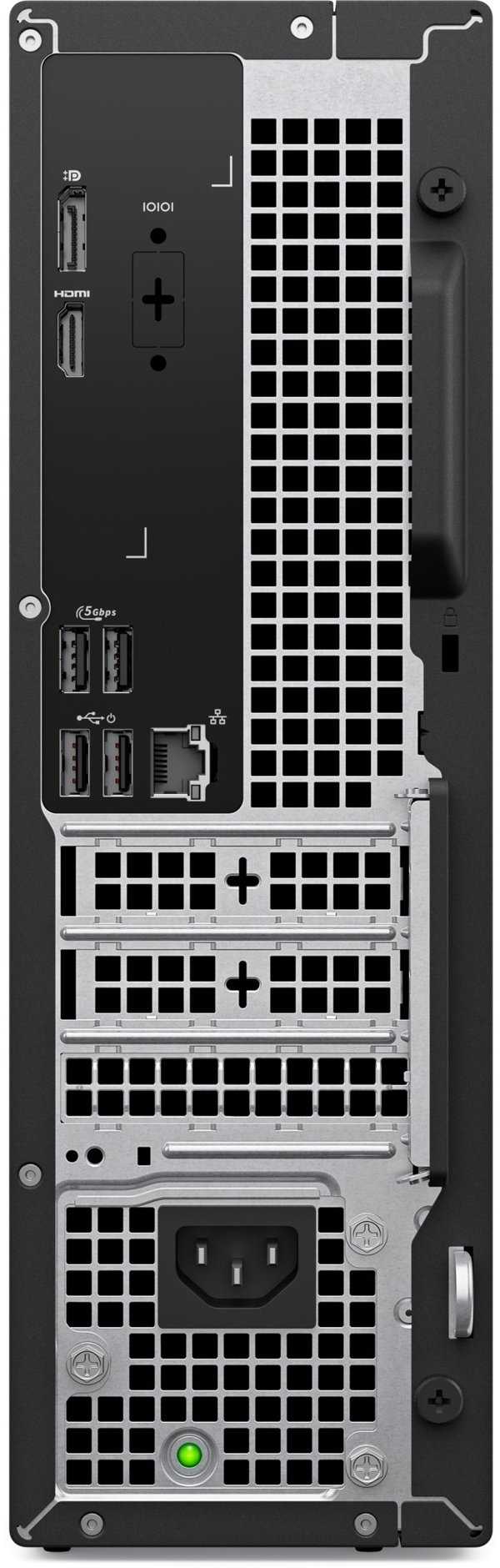 DELL ECS1250 Intel® Core™ i3 i3-14100 8 GB DDR5-SDRAM 512 GB SSD Ubuntu Linux Στενός PC Μαύρος