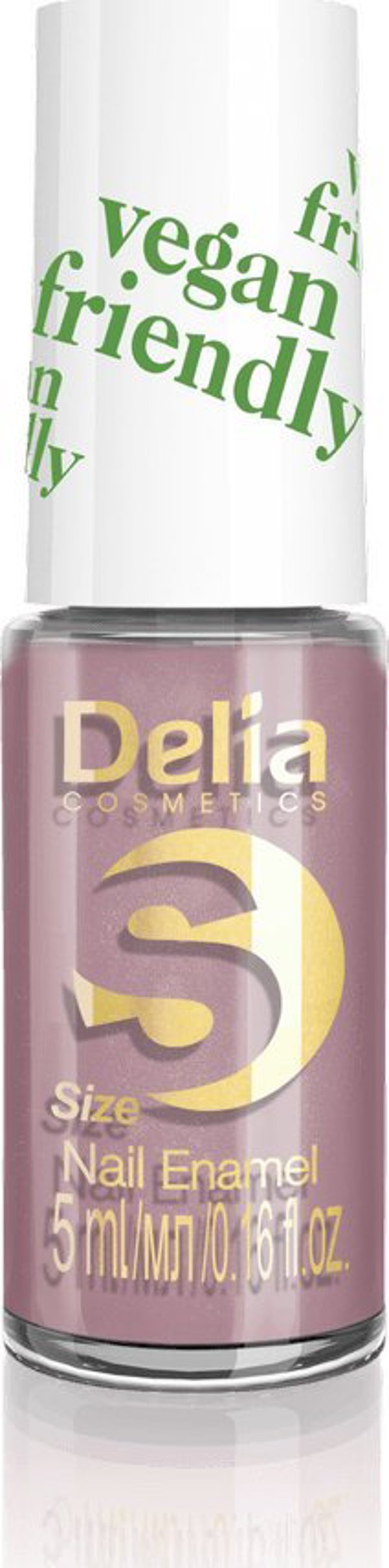 Delia Delia Cosmetics Vegan Friendly Βερνίκι νυχιών Size S nr 210 Dusty Rose 5ml