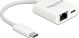 Προσαρμογέας Delock DeLOCK USB-C> Gigabit LAN + PW - LAN 10/100/1000 Mbps με Παροχή Ισχύος (65402) - RDUA9P59