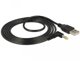 DELOCK Stromkabel USB -> DC 4.0x1.7mm St/St 90° 1.5m