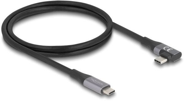 DeLOCK 81131 kabel USB 1 m USB C Czarny