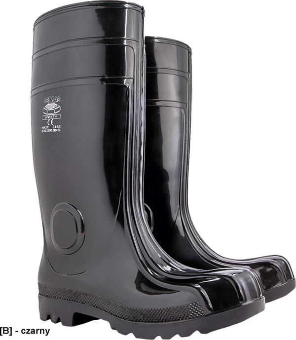 Demar BDMAXXS5 S5 AN SRC - ανδρικά παπούτσια ασφαλείας αντιστατικά από PVC, με προστατευτικό δάχτυλο, αντιολισθητικά 40