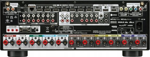 Ενισχυτής Denon AVC-X4800H Ασημί