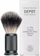 Depot, Αξεσουάρ No. 734 Vintage, Τεχνητή Ίνα, Πινέλο Ξυρίσματος Προσώπου, Ανθρακί Μέταλλο Για Άνδρες
