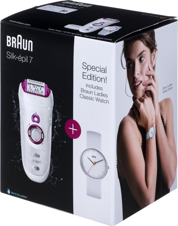 Αποτριχωτική μηχανή Braun SE7-521GS