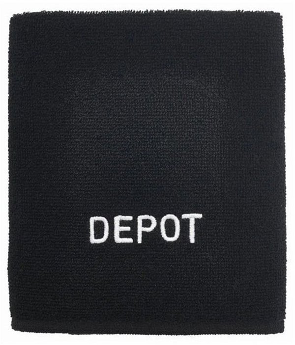 Depot Αξεσουάρ Περιποίησης No. 714, Πετσέτα Σαλονιού, Μαύρη
