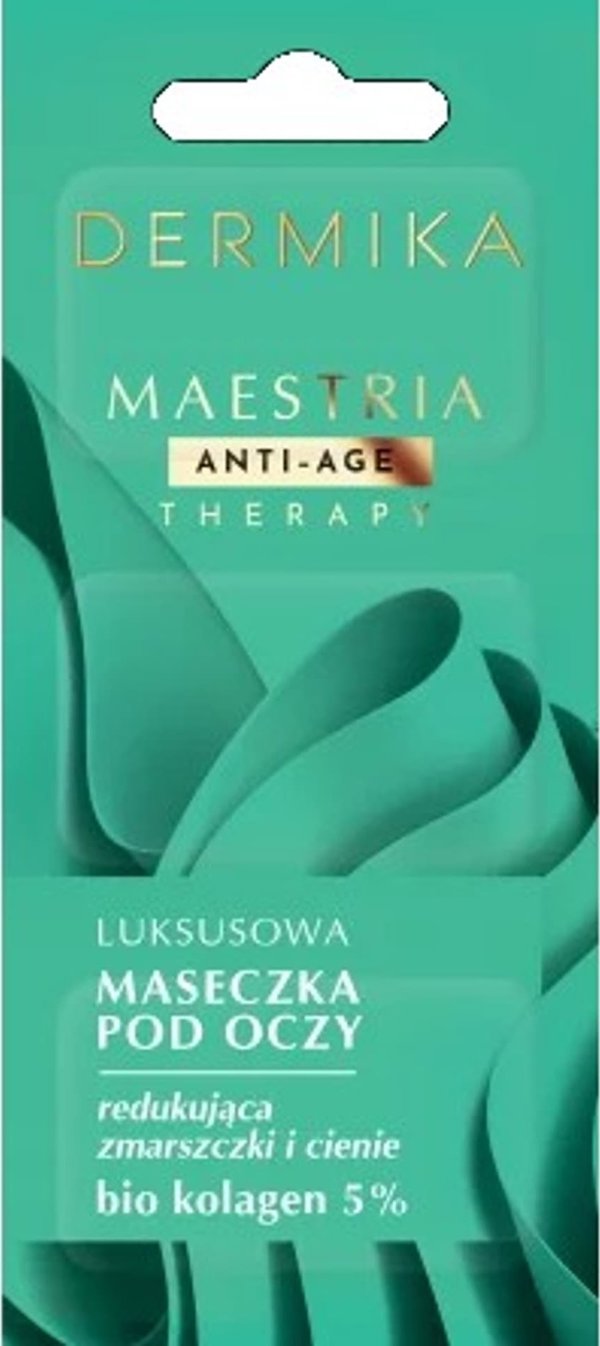 Dermika DERMIKA Maestria Anti-Age Therapy Πολυτελής Μάσκα Ματιών που μειώνει τις ρυτίδες και τους μαύρους κύκλους - βιολογικό κολλαγόνο 5% 3x1.5ml