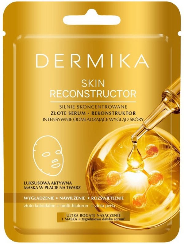 DERMIKA SKIN RECONSTRUCTOR Ισχυρό Συμπυκνωμένο Χρυσό Ορός - Επαναδόμηση και Νεανική Λάμψη
