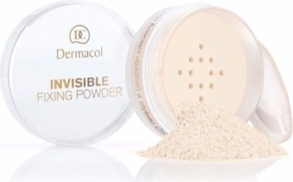 Dermacol Invisible Fixing Powder Πούδρα Σταθεροποίησης Μακιγιάζ White 13g
