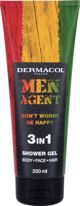Dermacol Men Agent Dont Worry Be Happy 3in1 Τζελ για το ντους 250ml