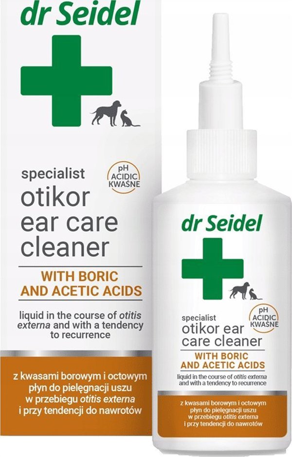 Derma-Pharm DR SEIDEL OTIKOR ΥΓΡΟ ΓΙΑ ΤΑ ΑΥΤΙΑ ΜΕ ΒΟΡΙΚΟ ΚΑΙ ΟΞΙΚΟ ΟΞΥ 75ml /12