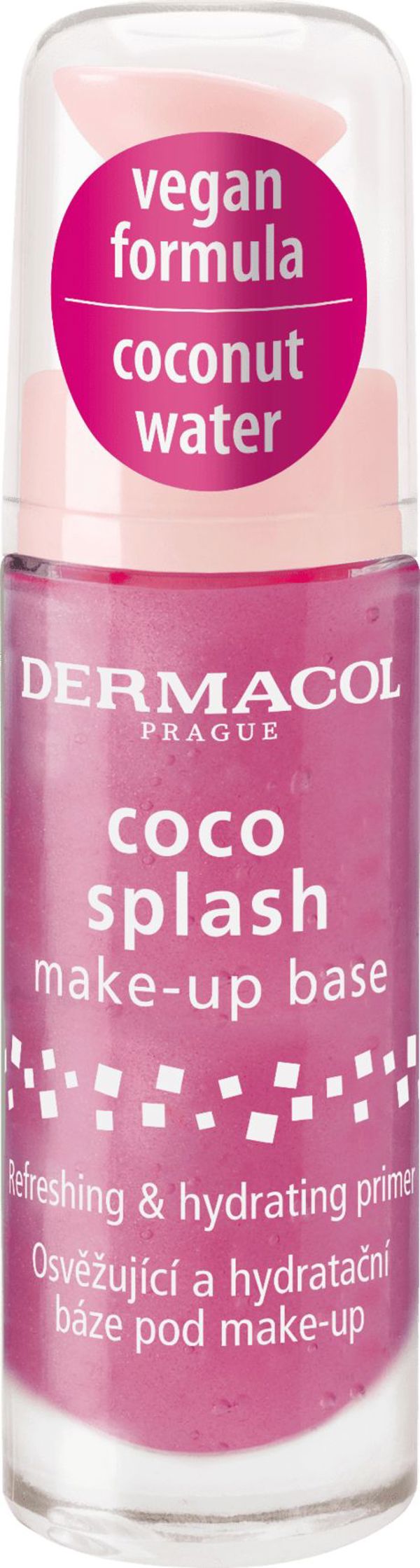 Dermacol Coco Splash Βάση Μακιγιάζ Προσώπου 20ml με Ενυδατική και Αναζωογονητική Δράση