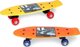 Artyk Σκέιτμπορντ 42cm, Παιδικό Skateboard για Αρχάριους, Μέγιστο Βάρος 40kg, Πολύχρωμο