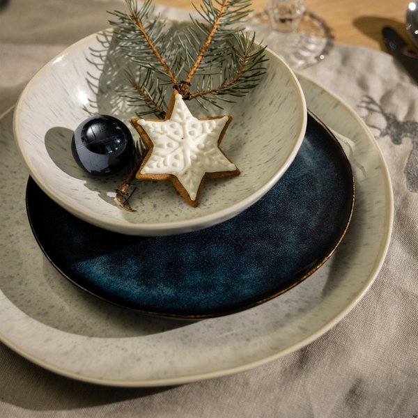 Πιάτο επιδόρπιο Homla CASPER Navy, 20 cm