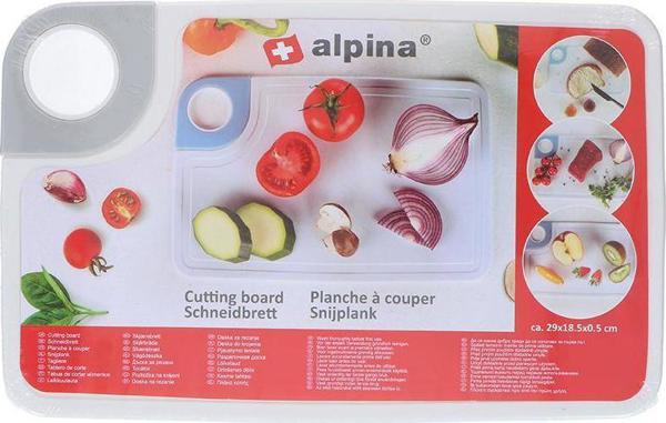 Πλάκα κοπής ALPINA ALPINA - πλάκα κοπής από ανθεκτικό υλικό (γκρι λαβή) (8711252196640_GREY) - 8711252196640_GREY