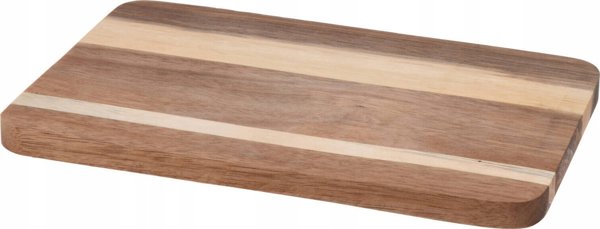Ξύλο κοπής Excellent Houseware Ξύλο κοπής ξύλινη δράση WOOD, 22 x 14 x 1 cm