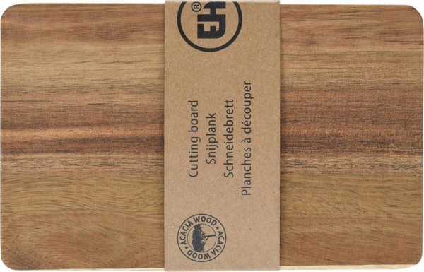 Ξύλο κοπής Excellent Houseware Ξύλο κοπής ξύλινη δράση WOOD, 22 x 14 x 1 cm