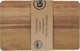 Ξύλο κοπής Excellent Houseware Ξύλο κοπής ξύλινη δράση WOOD, 22 x 14 x 1 cm