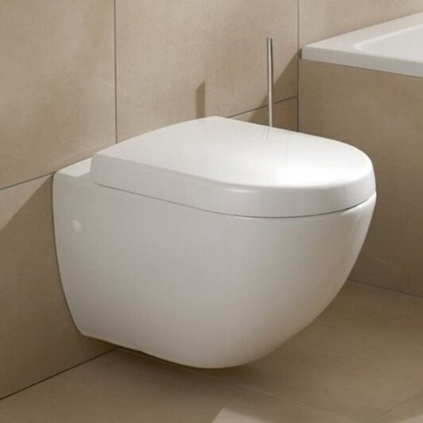 Καπάκι τουαλέτας Villeroy & Boch με αργό κλείσιμο Villeroy 9955C101