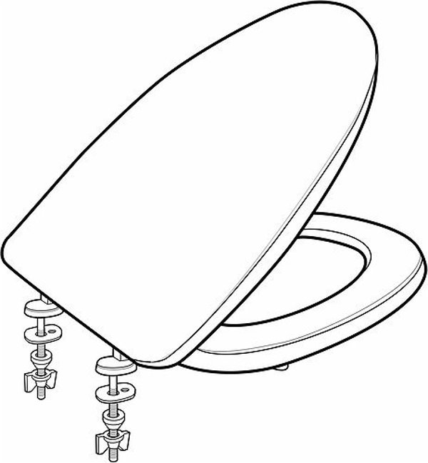 Κάθισμα μπιντέ Ifo Σκληρό καπάκι WC IFO CERA 99863 13564443 7391515115765