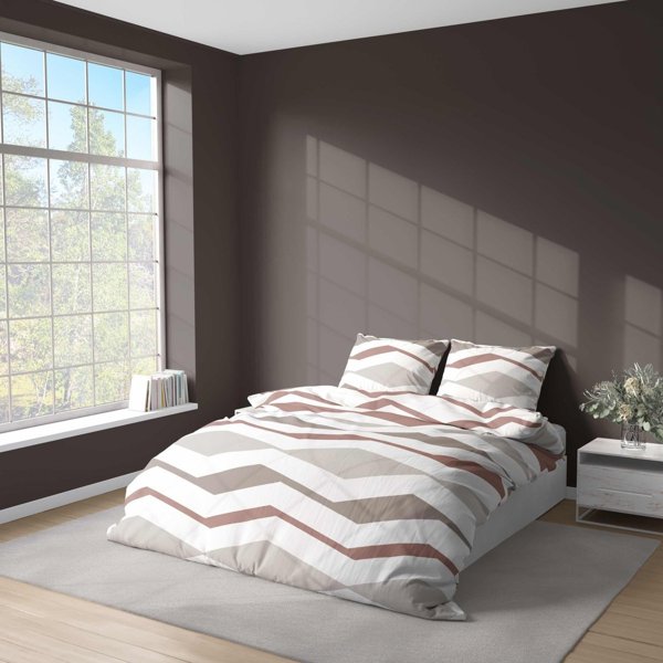 Detexpol Σετ Παπλωματοθήκη 220 x 200 3τμχ Μικροΐνες Anatolia 5162A
