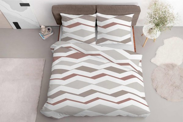 Detexpol Σετ Παπλωματοθήκη 220 x 200 3τμχ Μικροΐνες Anatolia 5162A