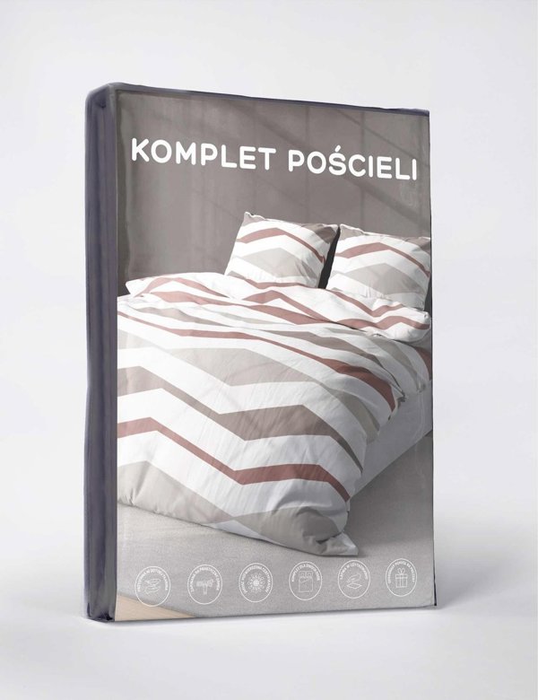 Detexpol Σετ Παπλωματοθήκη 220 x 200 3τμχ Μικροΐνες Anatolia 5162A