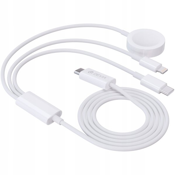 Devia cable EA520 3in1 USB-C - USB-C/Lightning/Apple Watch