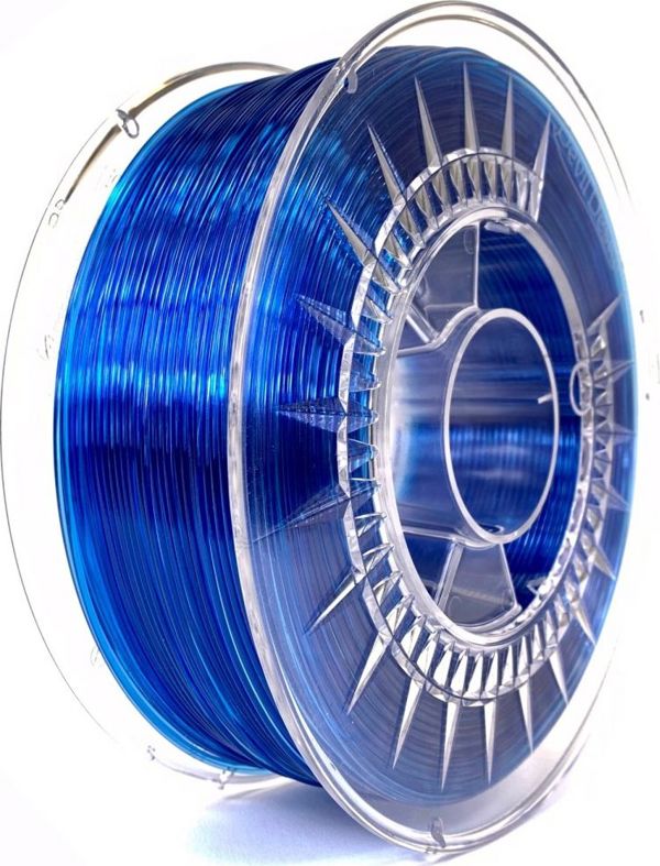 Devil Design Νήμα PETG 1.75mm για 3D Εκτύπωση, Μπλε, 1kg