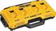 DeWalt DCB104-QW Φορτιστής Ταχείας Φόρτισης 4 Θυρών για Μπαταρίες XR FLEXVOLT, 8A ανά Θύρα, Συμβατό με ToughSystem