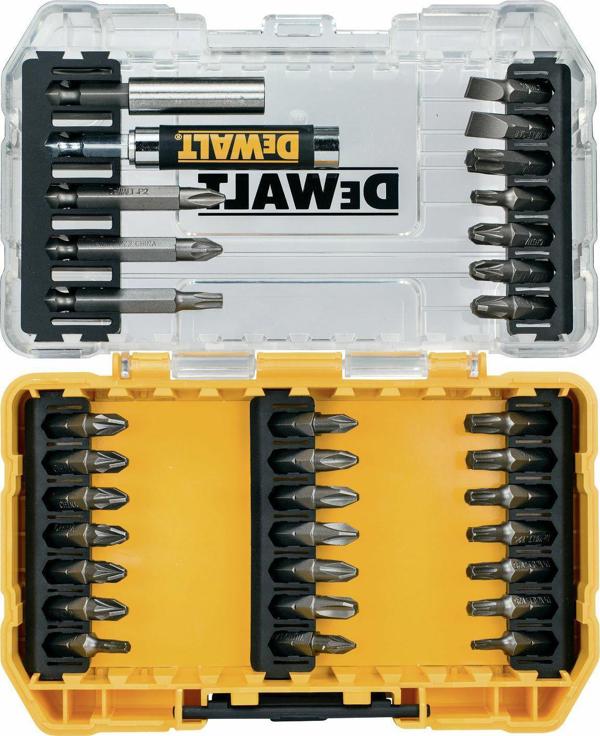 DeWALT DT70709 Σετ με 33 Μύτες Κατσαβιδιού & Τρυπάνια, ToughCase+ 1/4"