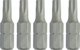 Dewalt μύτες torx 25mm t25 /5τμχ/ 8450246 5035048012789