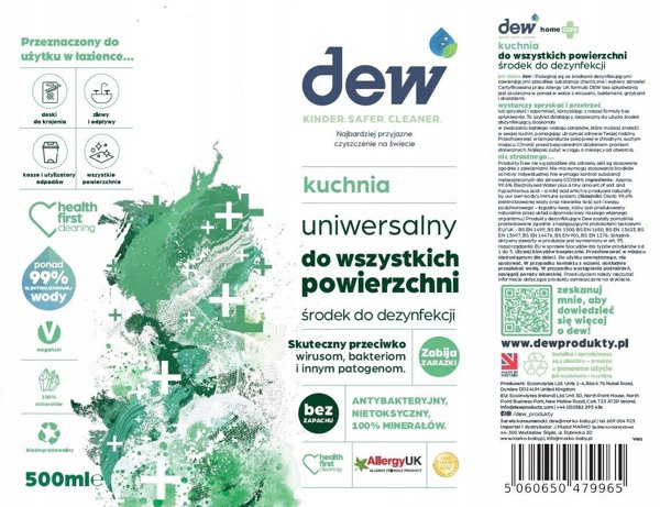 DEW ΑΠΟΛΥΜΑΝΤΙΚΟ ΚΟΥΖΙΝΑΣ 500ml 5060650479965